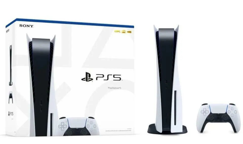 PS5 with 3 Controllers